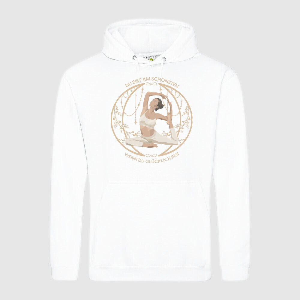 Damen Yoga Pose Hoodie