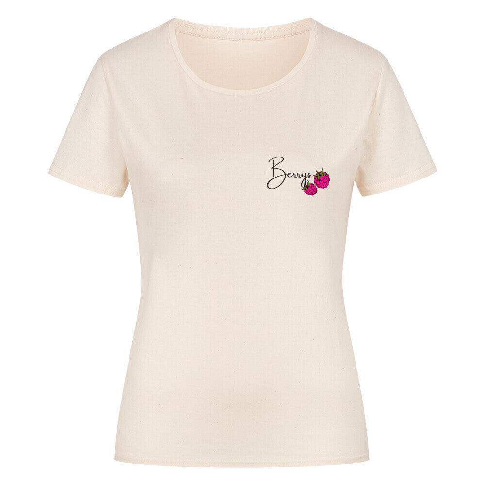 Himbeeren damen T-shirt nachhaltig