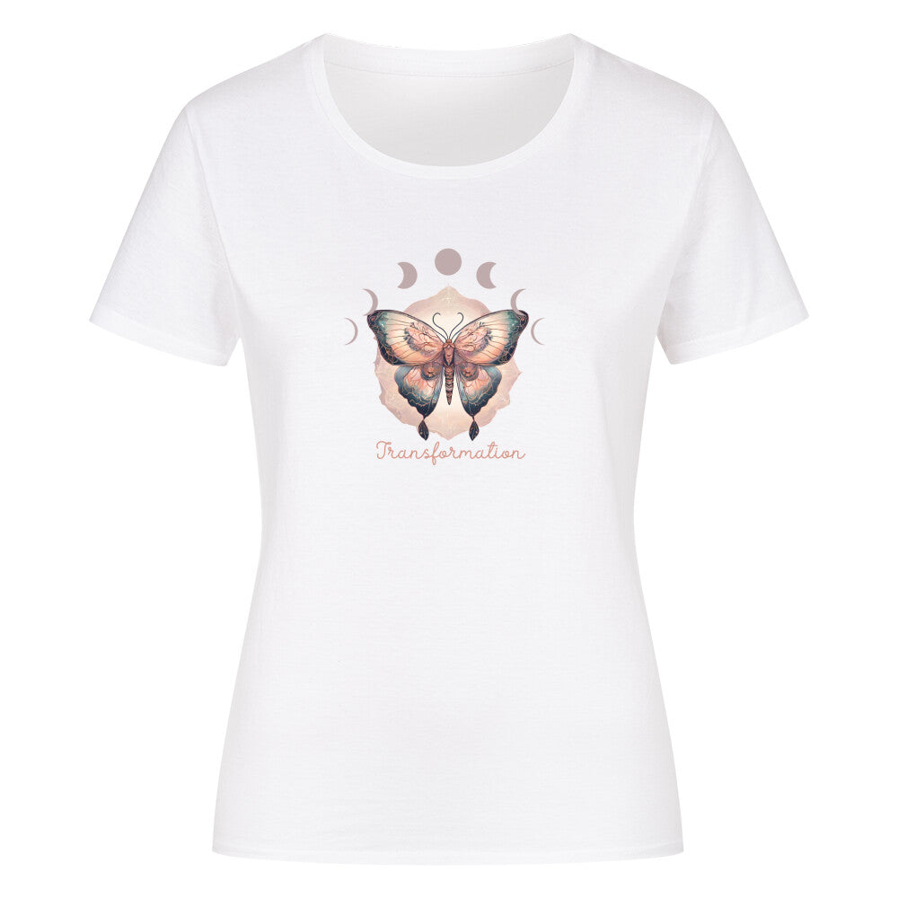Damen T-Shirt Motte