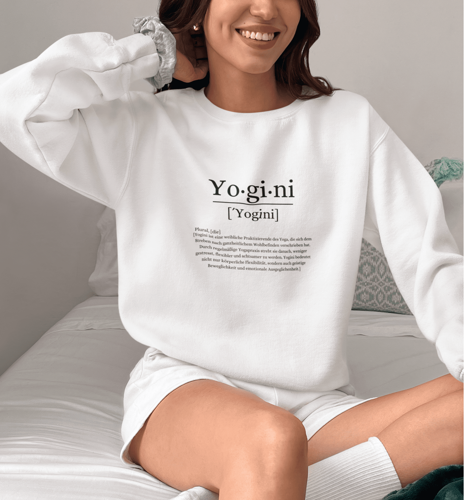 Damen Sweatshirt Yogini