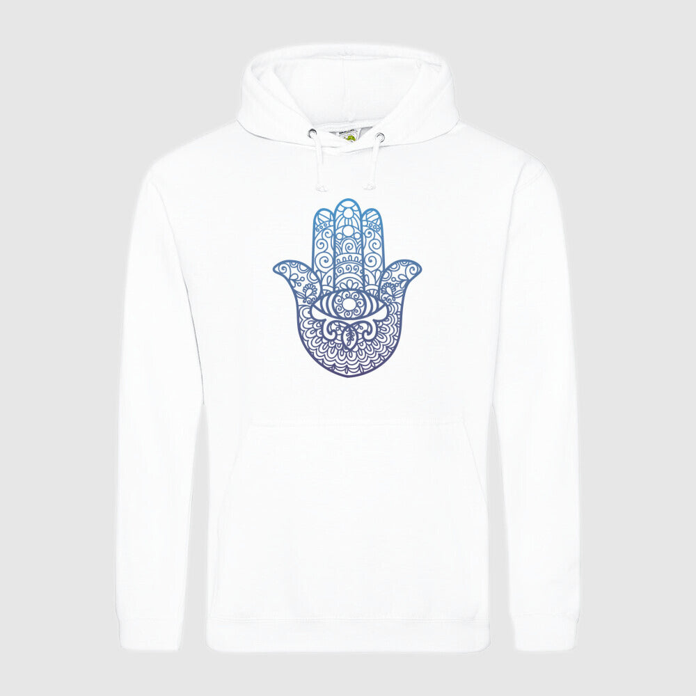 Hoodie Fatimahand Mandala drittes auge