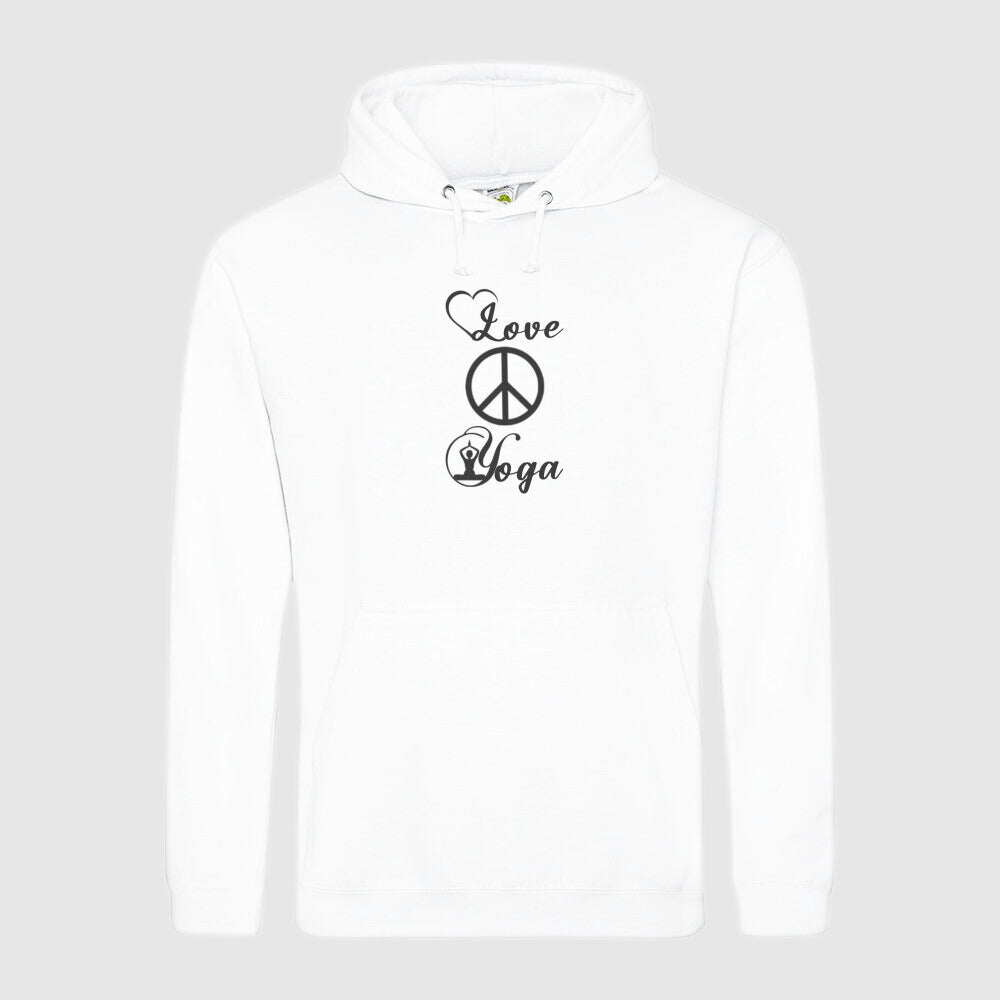 Love Peace Yoga Hoodie