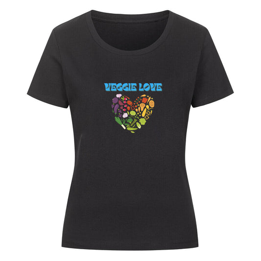 Veggie love Damen tshirt