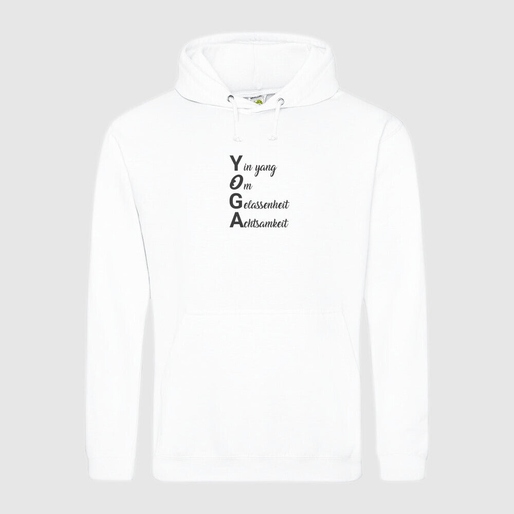 Yoga Kapuzenhoodie