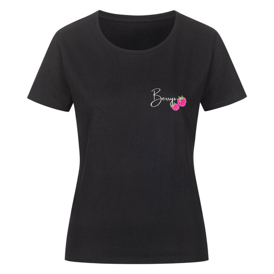 Damen Tshirt Himbeeren