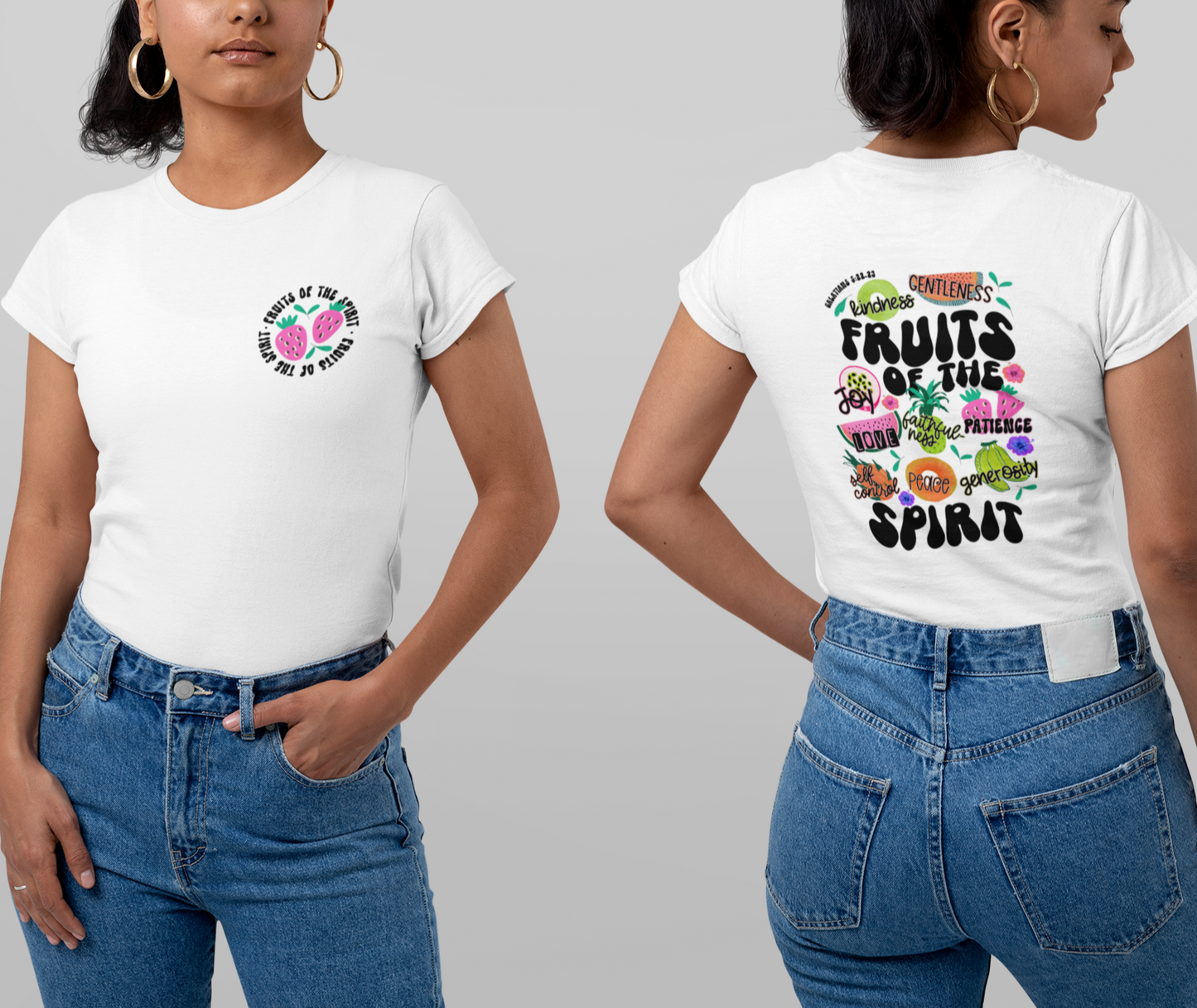 Buntes Frucht shirt