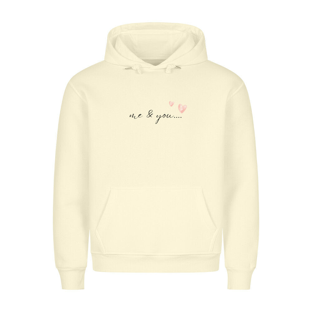 Eco Hoodie mit Schrift