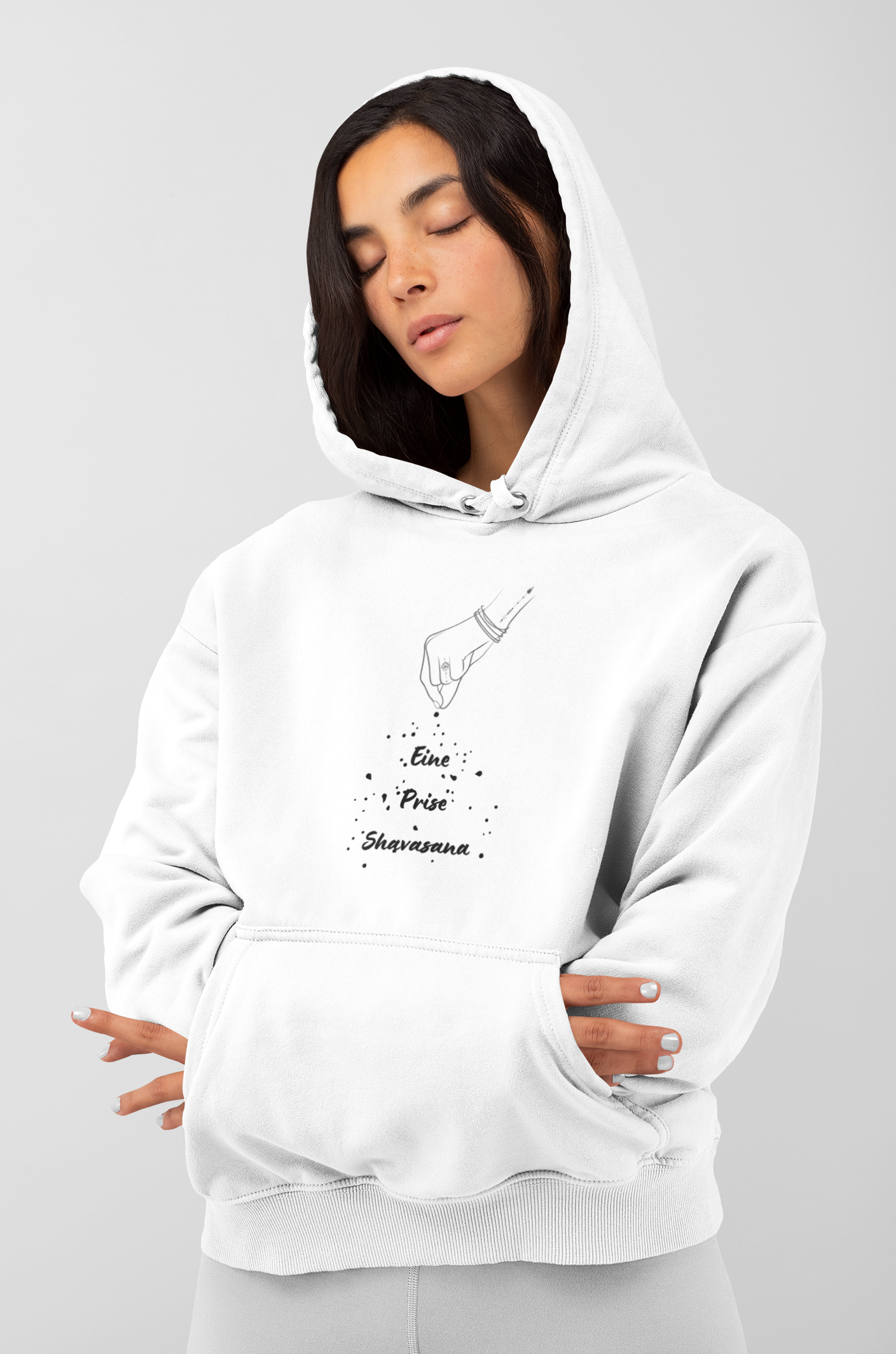 Damen Hoodie Shavasana