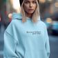 Damen Kapuzenpullover mit Schrift