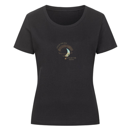 Sun moon Damen Shirt