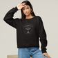 Damen Sweatshirt drittes auge Mondreihe Schmetterling