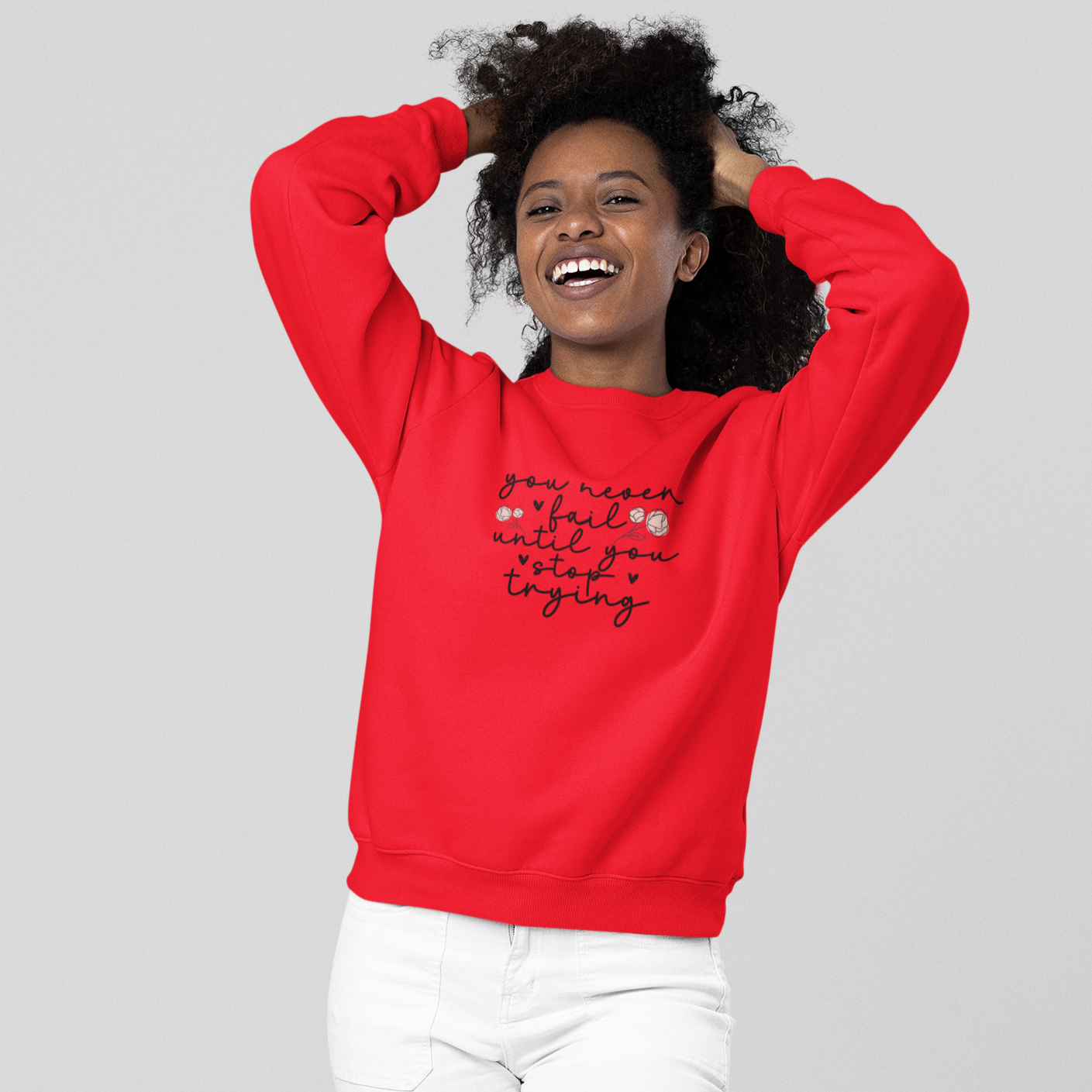 Motivation Damen Sweatshirt