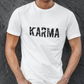 Stylisches Bio T-Shirt Herren KARMA Weiß