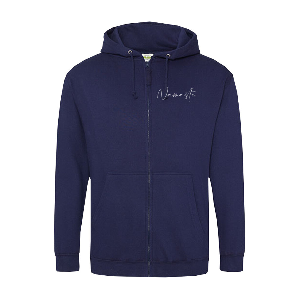 Zipper Hoodie Namaste Navy