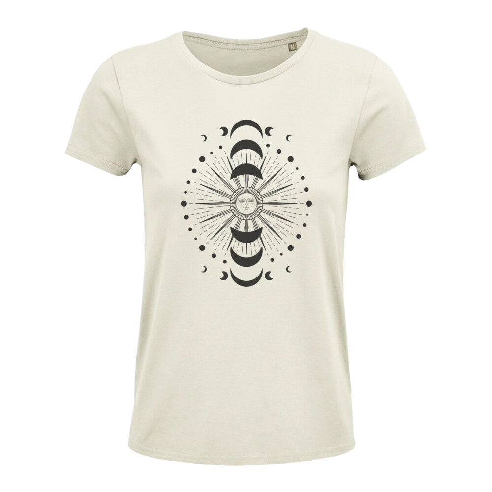 T-Shirt 100% Bio Sonne Mond stylisch