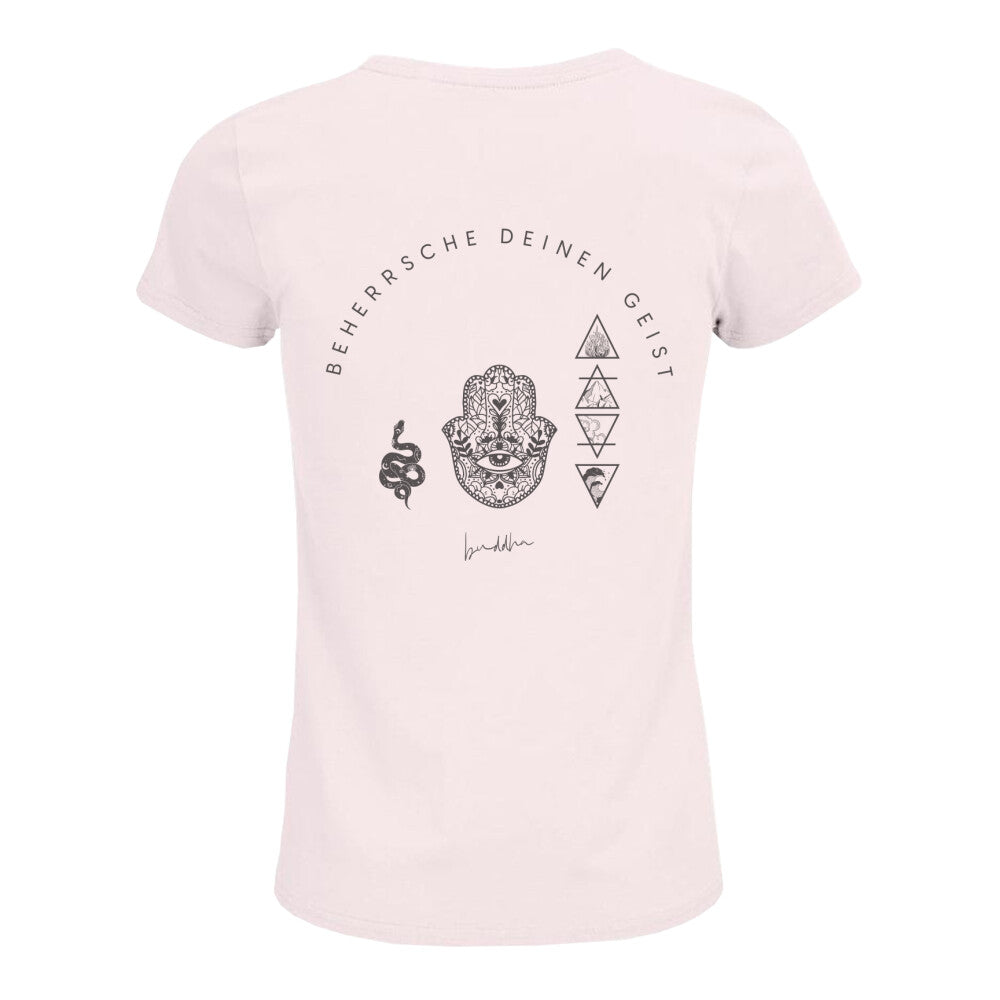 Fatimahand Damen Bio Tshirt Buddha spruch