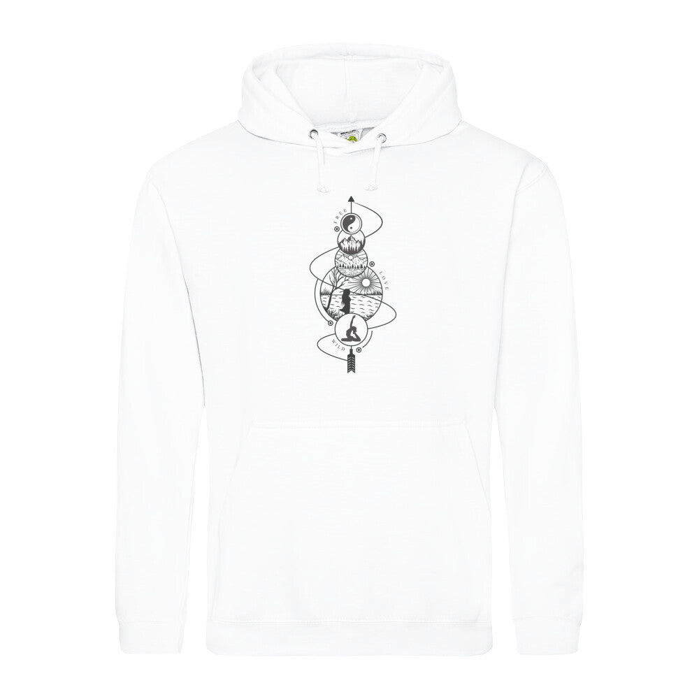 Hoodie Yoga look nature wild free love