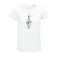 Bio Tshirt mit Damen Natur style wild free love