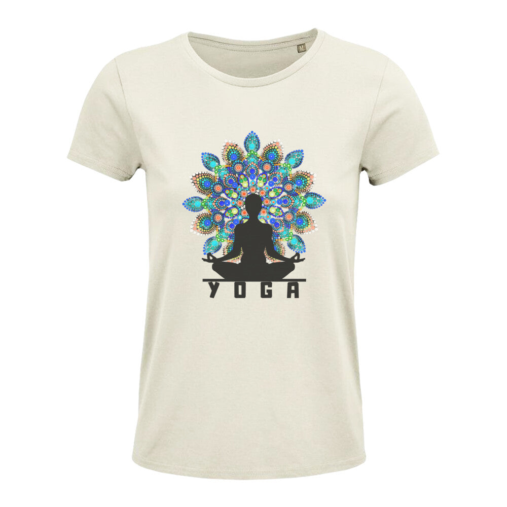 Yoga Tshirt Mandala Premium Organic