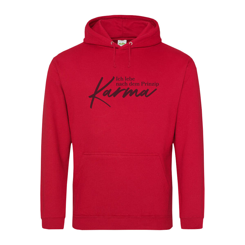 Kapuzenpullover Rot Karma 