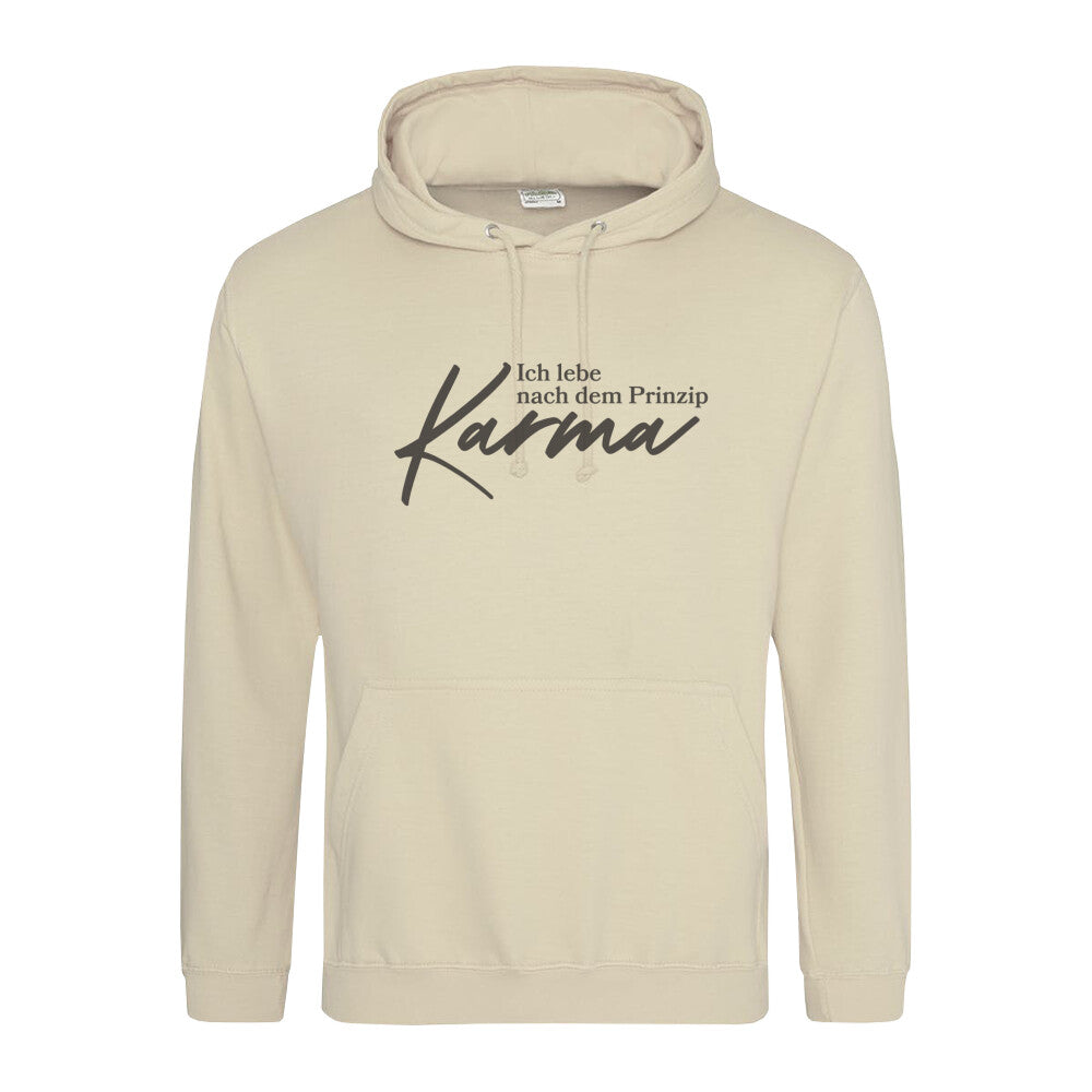 Kapuzenpullover Sand Karma stylisch