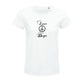 Bio Damen Shirt love peace yoga