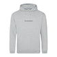 Hoodie grau vegan