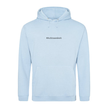 Hoodie Babyblau vegan