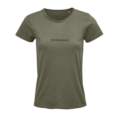 Bio Baumwolle Damen Tshirt mit Statement 