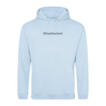 Stylischer Hoodie nachhaltig Dankbarkeit vegan