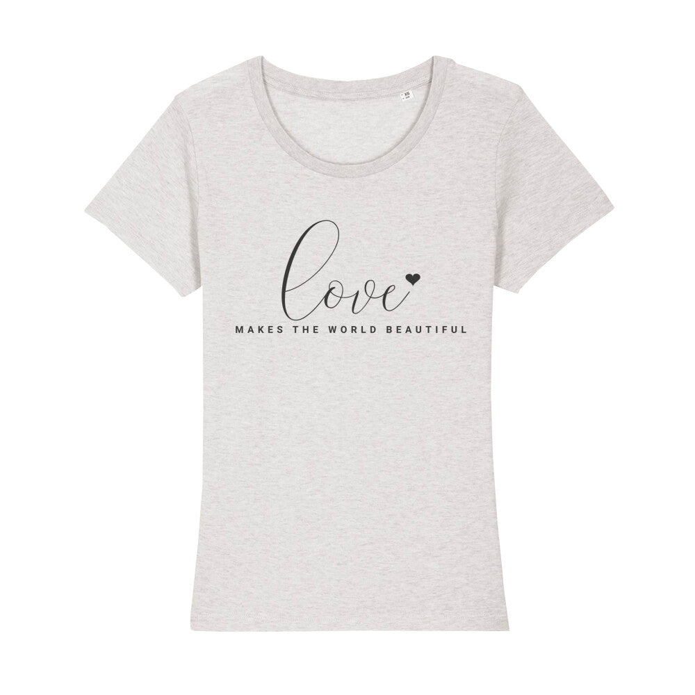 Bio Baumwolle Tshirt Damen love