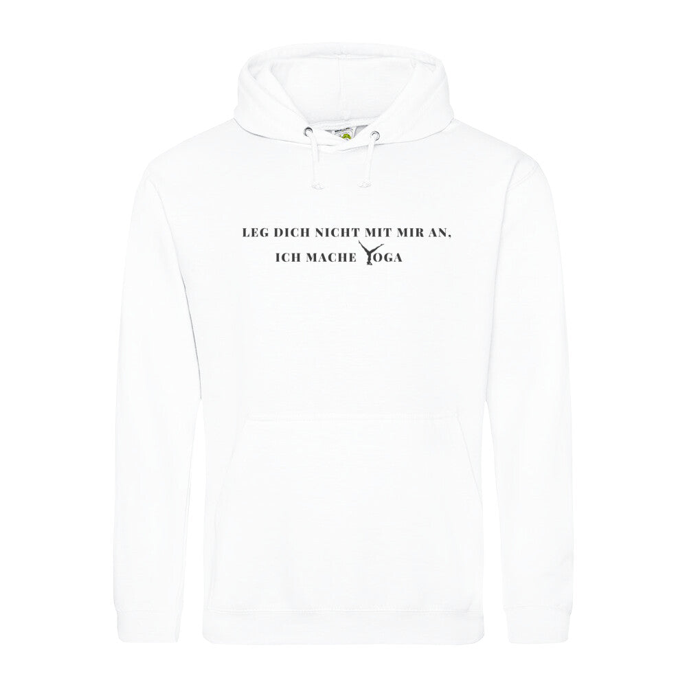 Yoga Hoodie weiß vegan