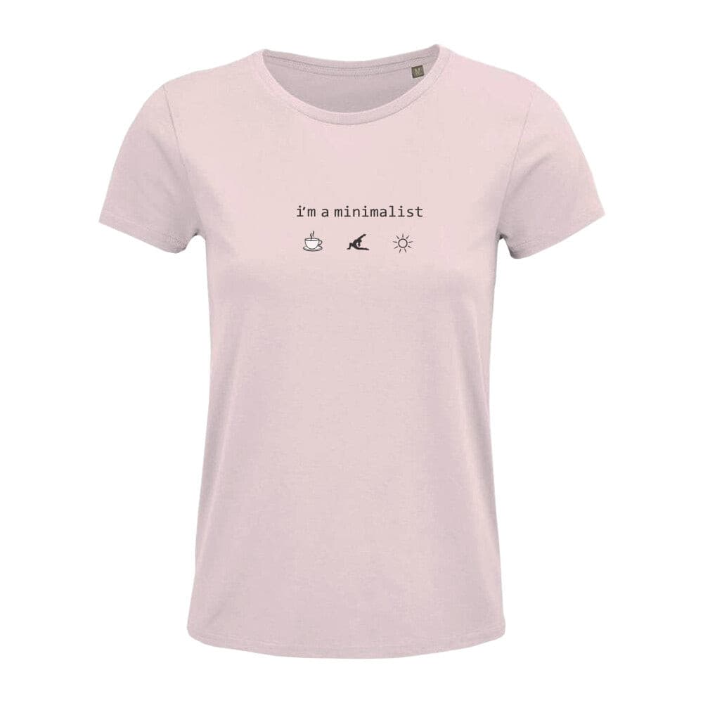 Minimalist Yoga Tshirt Premium Organic