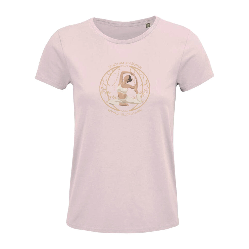 Bio Tshirt mit Yogapose