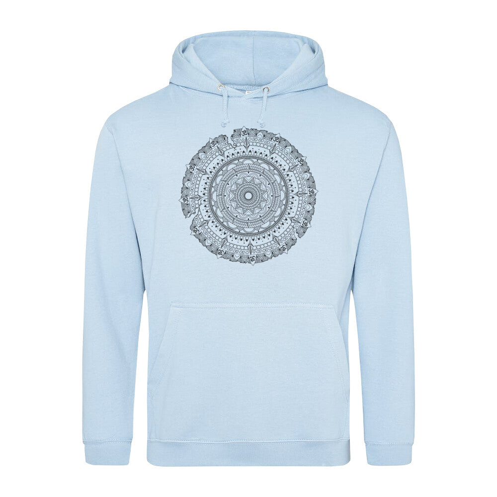 Mandala Hoodie Om Symbol