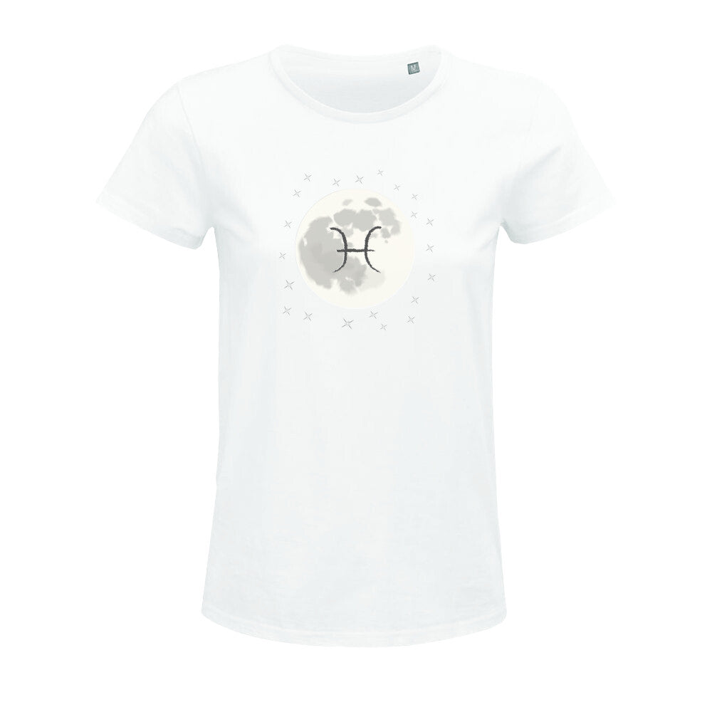 Sternzeichen Damen Tshirt mond