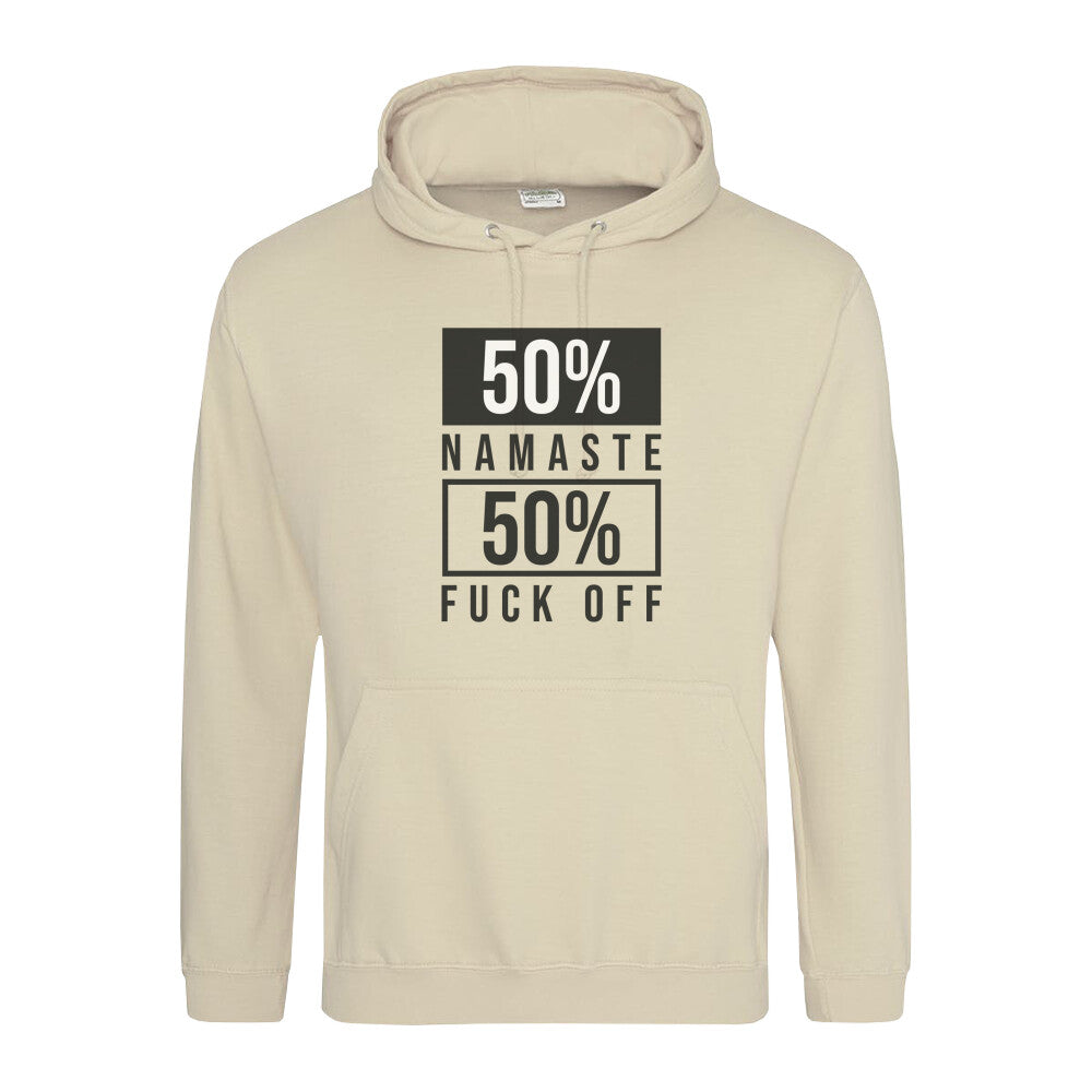 Yoga Hoodie sand nachhaltig vegan