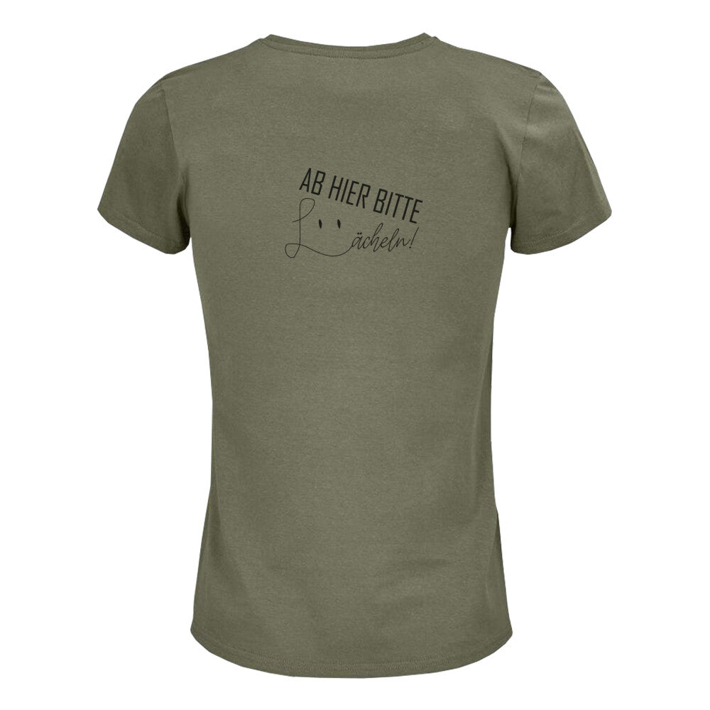 Damen Tshirt mit lieben Spruch rücken