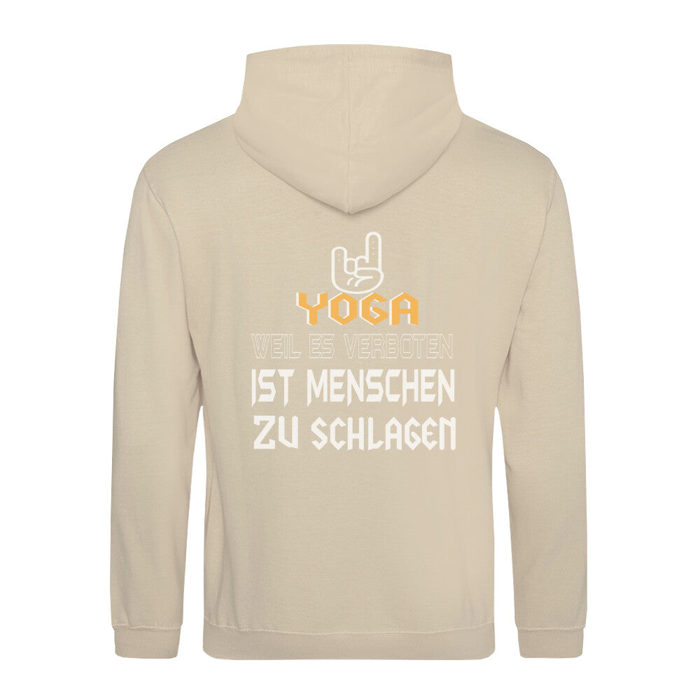 Yoga Spruch lustig Hoodie