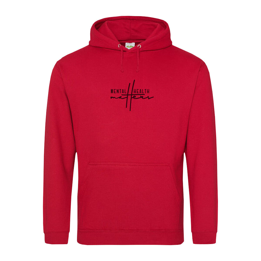 stylischer Hoodie mit Schrift