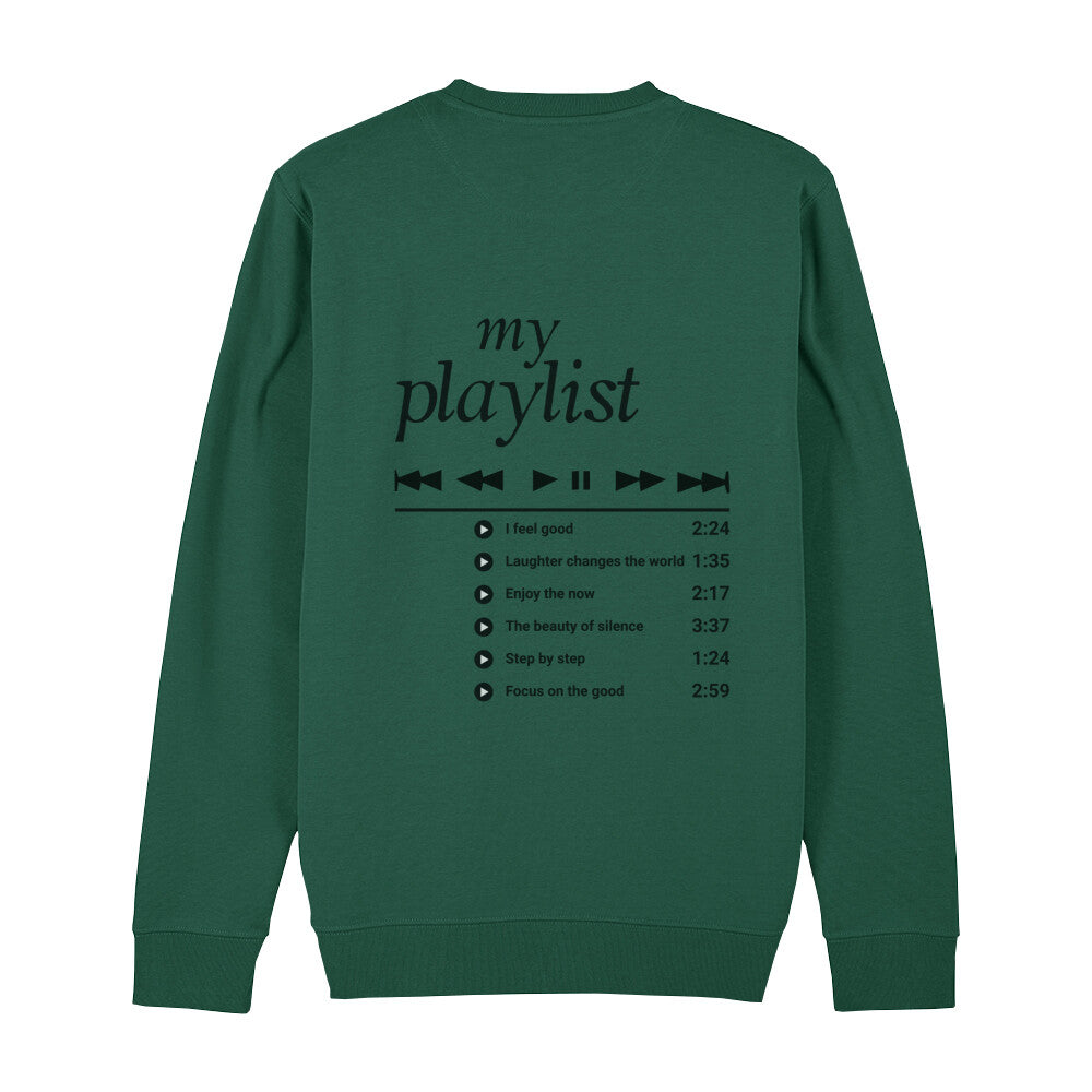 Sweatshirt mit Playlist