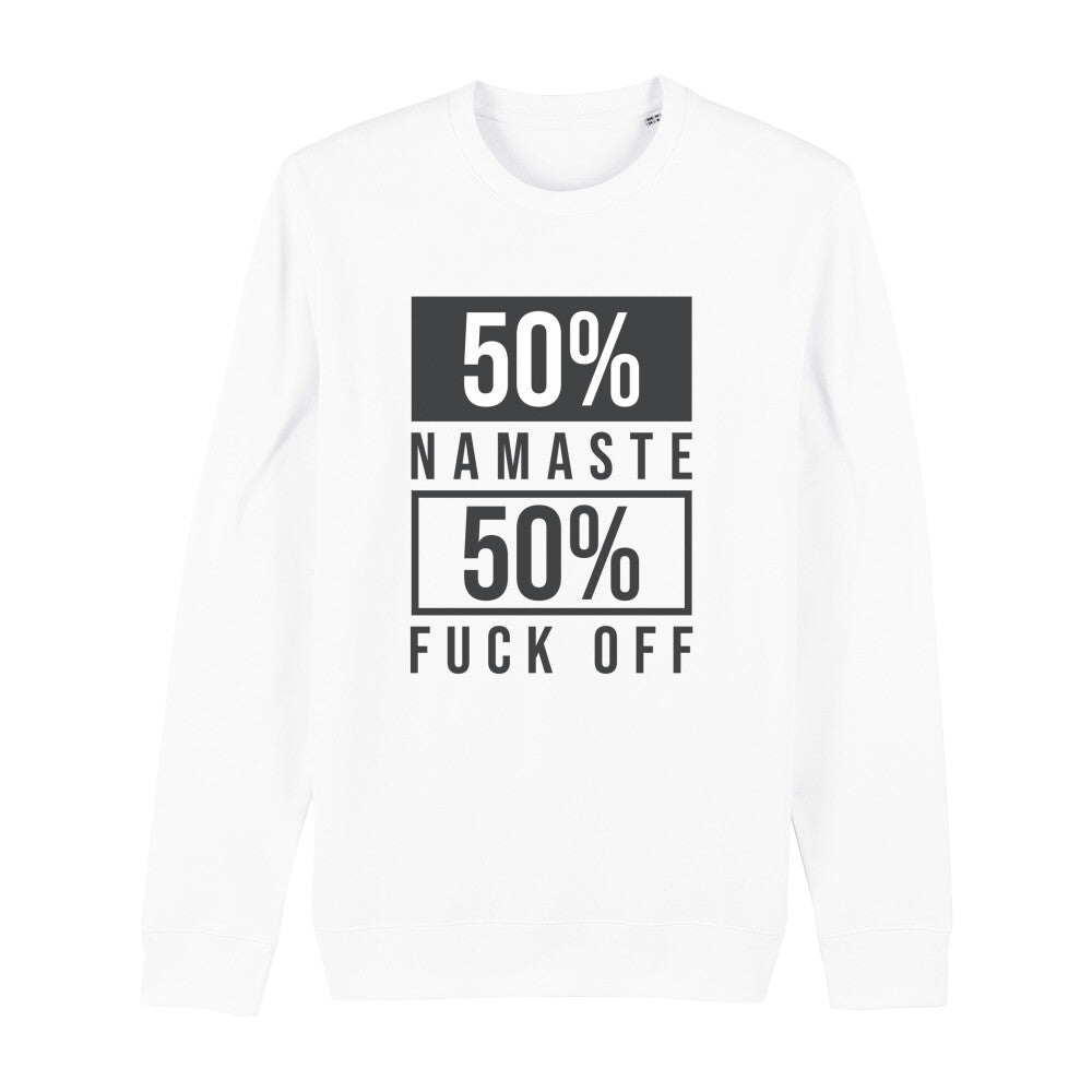 Sweatshirt Bio nachhaltig stylisch Namaste