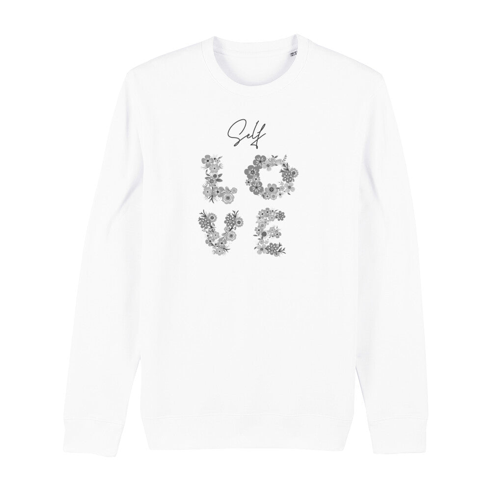 Sweatshirt Bio vegan Selflove Selbstliebe