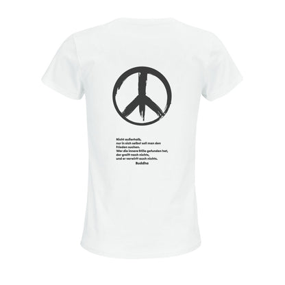 100 % Bio Baumwolle Tshirt Peace