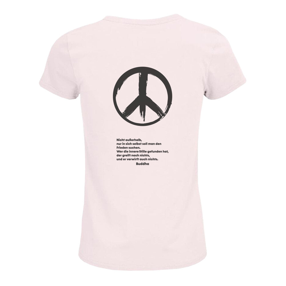 nachhaltig Bio Tshirt Buddha Spruch