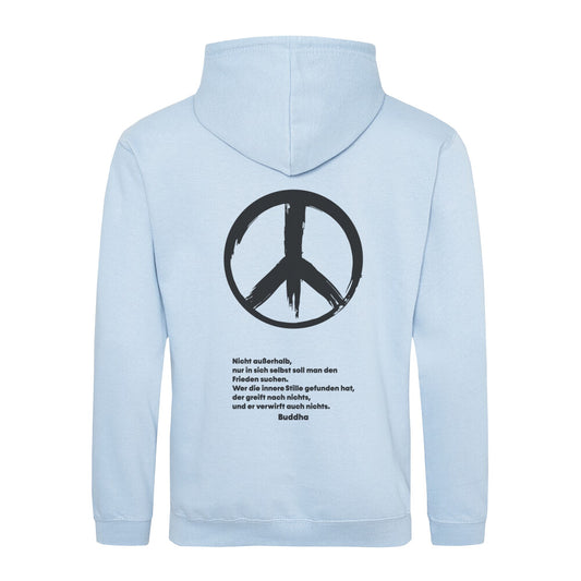 Kapuzenpullover Buddha Spruch