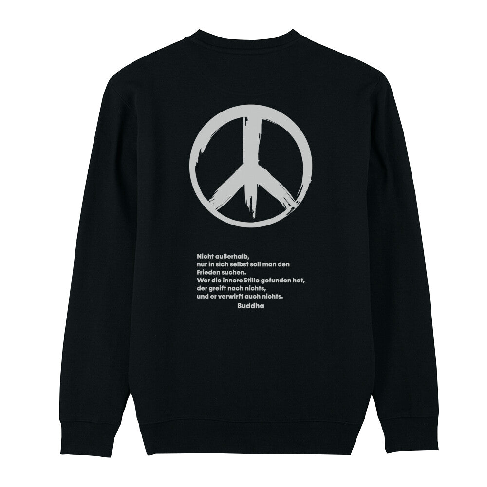 Bio Pullover Buddha Spruch