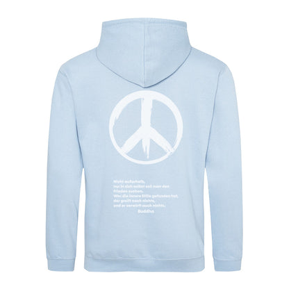 Peace Hoodie nachhaltige Mode Yogatraum