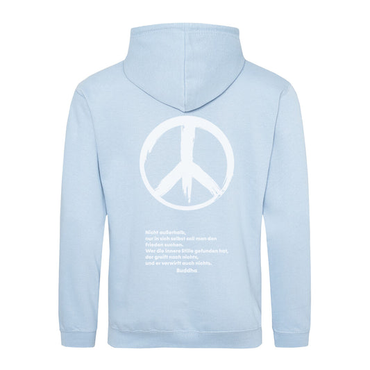 Peace Hoodie nachhaltige Mode Yogatraum