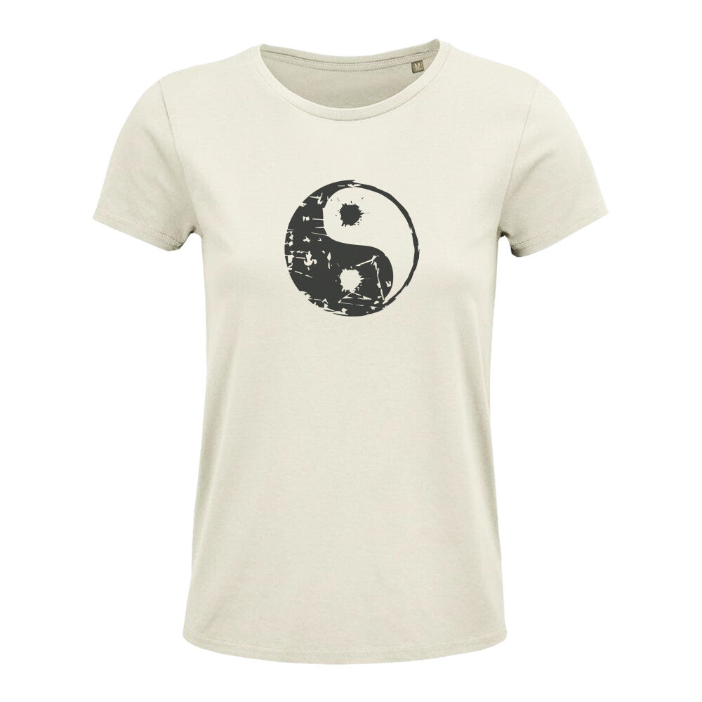 tshirt yin yang beige